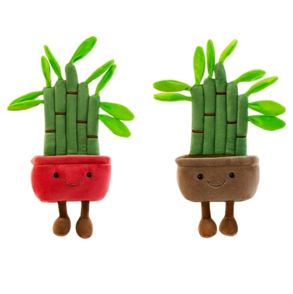 Cute Plush Bamboo Plant Toys - Picture 1 of 7